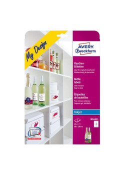 Этикетки Avery Zweckform MD4001 A4 120x90мм 4шт на листе/5л./белый глянцевое самоклей. для струйной печати