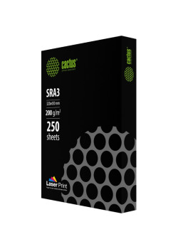 Бумага Cactus CS-LPSRA3200250 SRA3/200г/м2/250л./белый CIE170% для лазерной печати