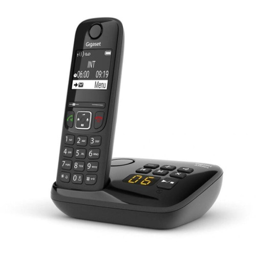 Р/Телефон Dect Gigaset AS690A черный автооветчик АОН