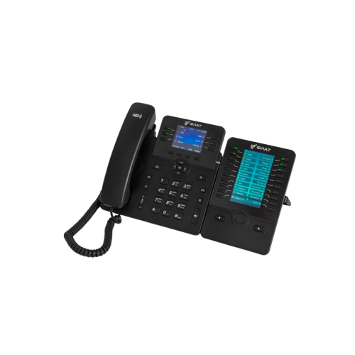 IP-телефон Flat-Phone B6: 6 SIP-аккаунтов, 2 порта 10/100/1000BASE-T (RJ-45), ЖК-дисплей, PoE, ТОРП IP-телефон Flat-Phone B6: 6 SIP-аккаунтов, 2 порта 10/100/1000BASE-T (RJ-45), ЖК-дисплей, PoE, ТОРП