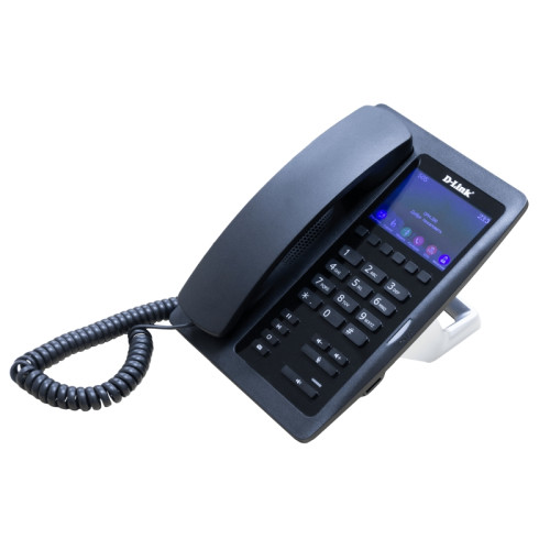 IP-телефон/ DPH-200SE VoIP PoE Phone, 100Base-TX WAN, 100Base-TX LAN, color LCD, w/o power adapter