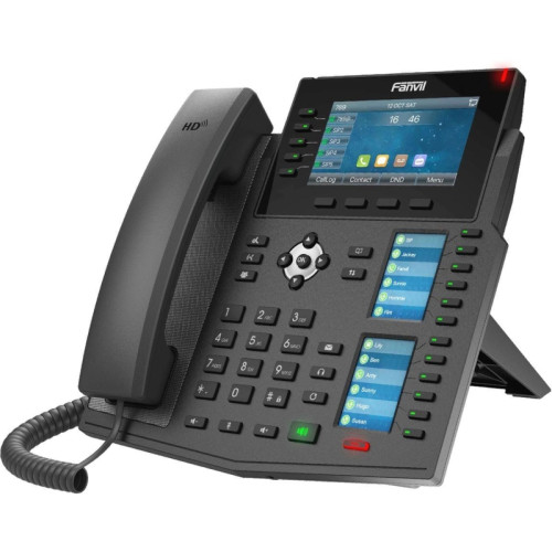 Телефон IP Fanvil X6U V2 черный
