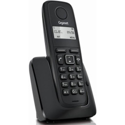 Р/Телефон Dect Gigaset A116 RUS черный АОН
