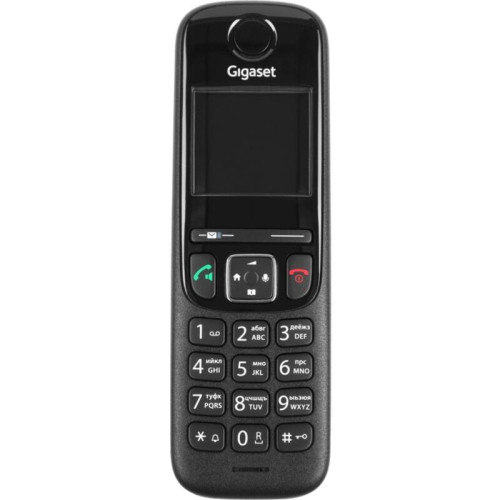 Р/Телефон Dect Gigaset AS690A Trio черный (труб. в компл.:3шт) автооветчик АОН Р/Телефон Dect Gigaset AS690A Trio черный (труб. в компл.:3шт) автооветчик АОН