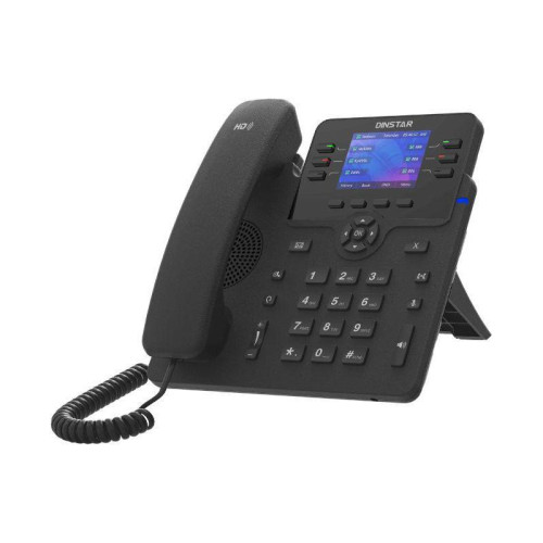 Телефон IP Dinstar C63GP черный