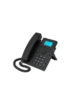 IP-телефон Flat-Phone C10: 2 SIP-аккаунта, 2 порта 10/100BASE-T (RJ-45), ЖК-дисплей, PoE