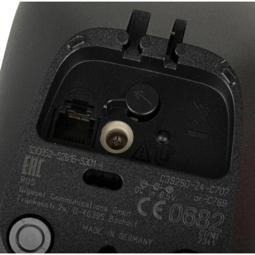 Р/Телефон Dect Gigaset AS690 SYS черный АОН