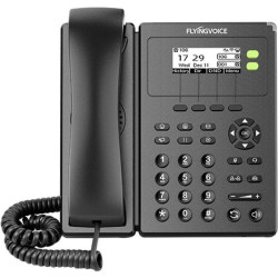 Телефон IP Flyingvoice FIP-10P черный (FIP10P)