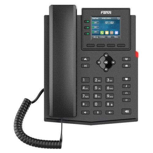 Телефон IP Fanvil X303 черный