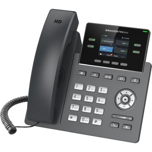 Телефон IP Grandstream GRP-2612P черный