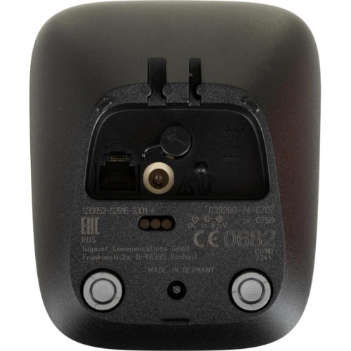 Р/Телефон Dect Gigaset AS690 SYS черный АОН