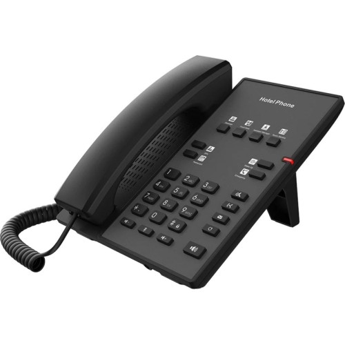 Телефон IP Fanvil H1-2 Wire черный