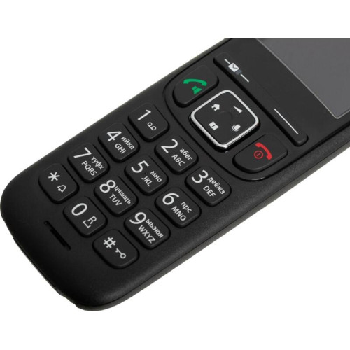 Р/Телефон Dect Gigaset AS690 SYS черный АОН
