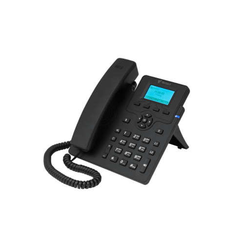 IP-телефон Flat-Phone C10: 2 SIP-аккаунта, 2 порта 10/100BASE-T (RJ-45), ЖК-дисплей, PoE, адаптер питания 220В, ТОРП
