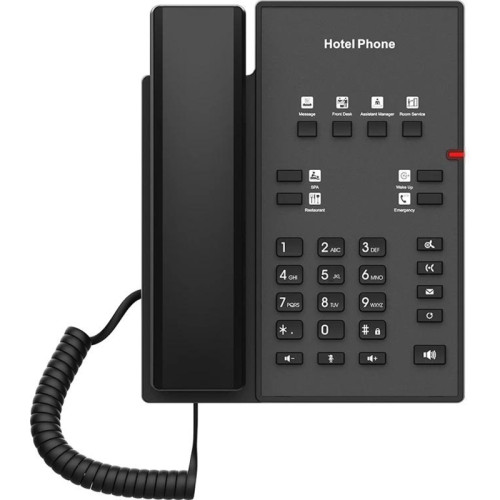 Телефон IP Fanvil H1-2 Wire черный Телефон IP Fanvil H1-2 Wire черный