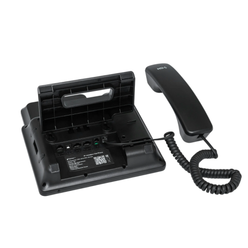 IP-телефон Flat-Phone B6: 6 SIP-аккаунтов, 2 порта 10/100/1000BASE-T (RJ-45), ЖК-дисплей, PoE,  адаптер питания 220В, ТОРП