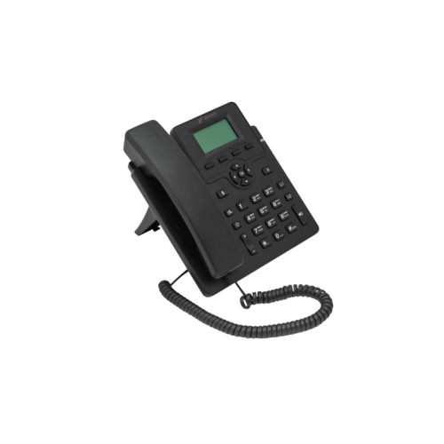 IP-телефон Flat-Phone C10: 2 SIP-аккаунта, 2 порта 10/100BASE-T (RJ-45), ЖК-дисплей, PoE, адаптер питания 220В, ТОРП