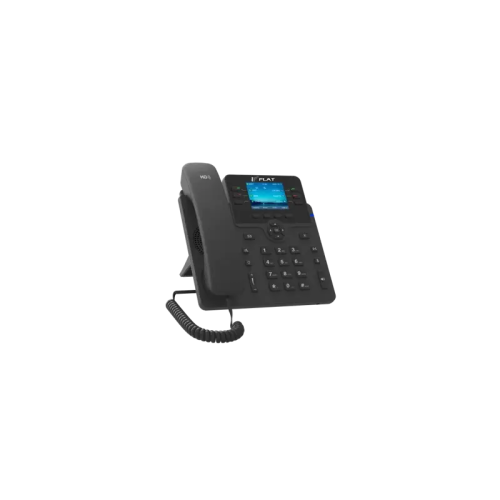 IP-телефон Flat-Phone B6: 6 SIP-аккаунтов, 2 порта 10/100/1000BASE-T (RJ-45), ЖК-дисплей, PoE