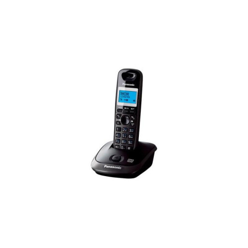 Р/Телефон Dect Panasonic KX-TG2521RUT темно-серый металлик автооветчик АОН