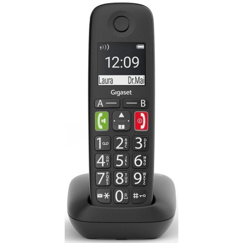 Р/Телефон Dect Gigaset E290 SYS черный АОН Р/Телефон Dect Gigaset E290 SYS черный АОН
