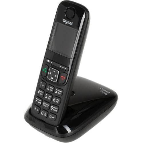 Р/Телефон Dect Gigaset AS690 SYS черный АОН