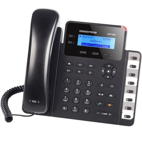 Телефон IP Grandstream GXP-1628 черный Телефон IP Grandstream GXP-1628 черный