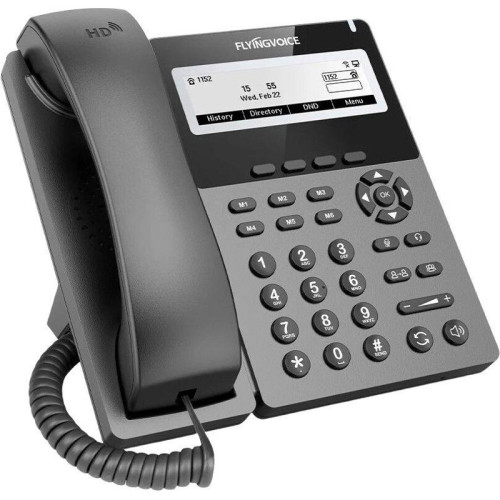 Телефон IP Flyingvoice P22P серый