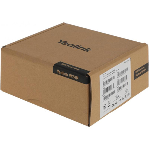 Телефон IP Yealink W74P черный