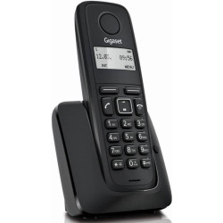 Р/Телефон Dect Gigaset A116 RUS черный АОН
