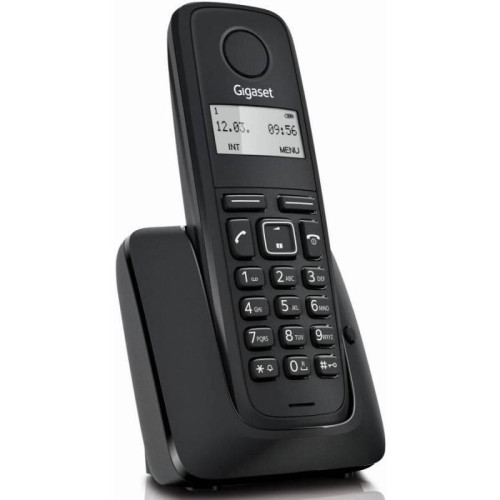 Р/Телефон Dect Gigaset A116 RUS черный АОН