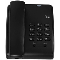 Телефон проводной Gigaset DA180 черный