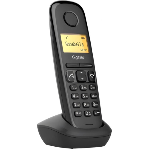 Р/Телефон Dect Gigaset A270 Duo Rus черный (труб. в компл.:2шт) АОН
