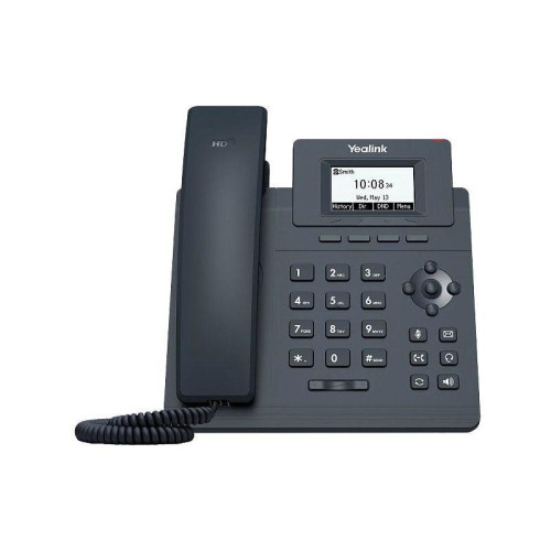 Телефон IP Yealink SIP-T30P без блока питания черный (SIP-T30P WITHOUT PSU)