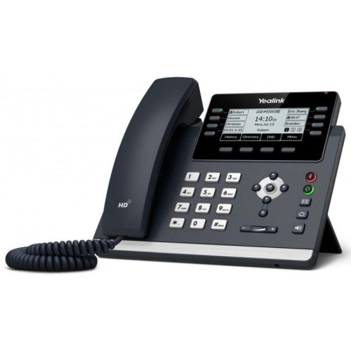 Телефон IP Yealink SIP-T43U черный Телефон IP Yealink SIP-T43U черный