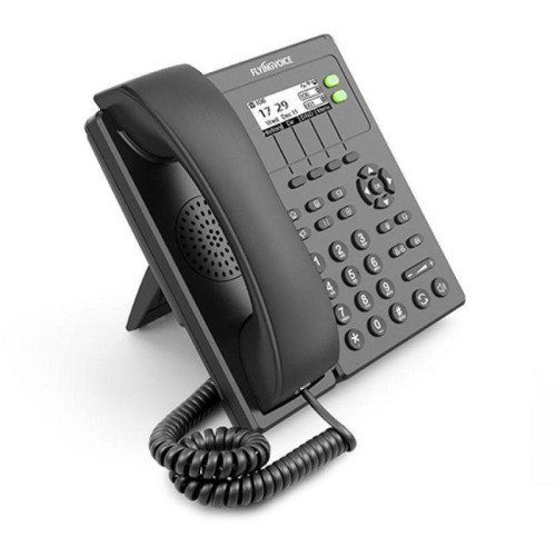 Телефон IP Flyingvoice FIP-10P черный (FIP10P)