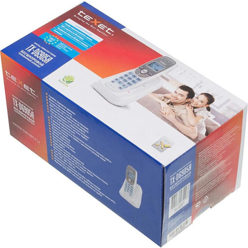 Р/Телефон Dect Texet TX-D6905A черный АОН