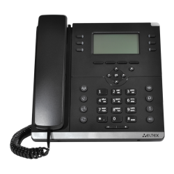 IP-телефон VP-17P: 2 SIP аккаунта, 2x1G, ЖК дисплей, PoE