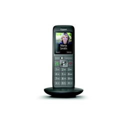 Трубка доп. Dect Gigaset CL660HX HSB RUS черный для CL660