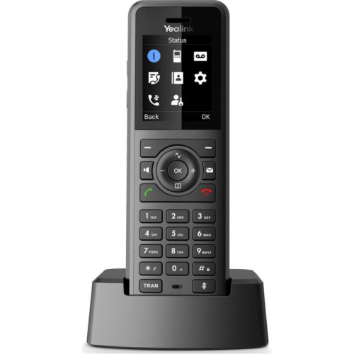 Телефон SIP Yealink W77P черный