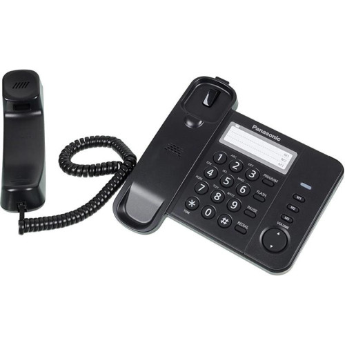 Телефон проводной Panasonic KX-TS2352RUB черный