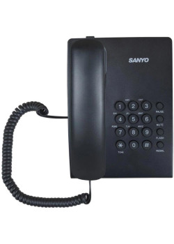 Телефон проводной Sanyo RA-S204B черный