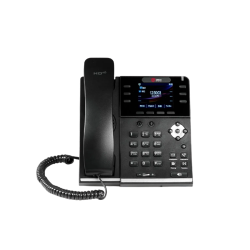 VoIP телефон/ Профессиональный VoIP телефон, 6 линий SIP, 37 клавиш, 6 клавиш быстрого набора с возможностью отображать статус абонента, графический ЖК дисплей с подсветкой 