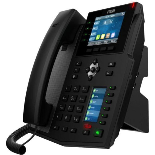 Телефон IP Fanvil X5U V2 черный Телефон IP Fanvil X5U V2 черный
