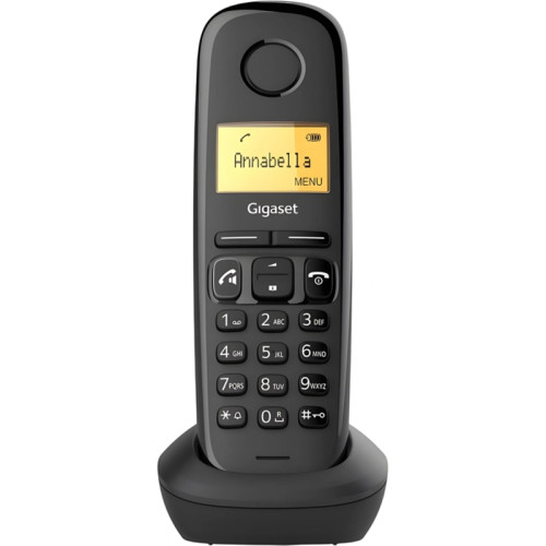 Р/Телефон Dect Gigaset A270 Duo Rus черный (труб. в компл.:2шт) АОН
