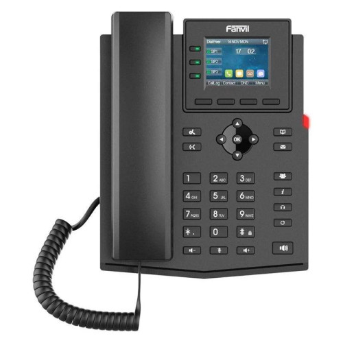 Телефон IP Fanvil X303P черный