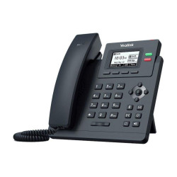 Телефон IP Yealink SIP-T31P без блока питания черный (SIP-T31P WITHOUT PSU)