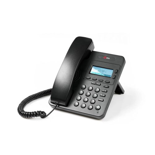 VoIP телефон/ VoIP телефон, 2 линии SIP, 25 клавиш, включая 5 программируемых, кнопка отключения микрофона, графический LCD экран 128*64 с подсветкой, 2 порта Ethernet RJ-45 LAN/PC, разъем для гарнитуры RJ-9, поддержка PoE, (без блока питания в комплекте)