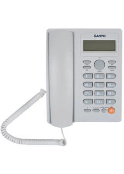 Телефон проводной Sanyo RA-S306W белый