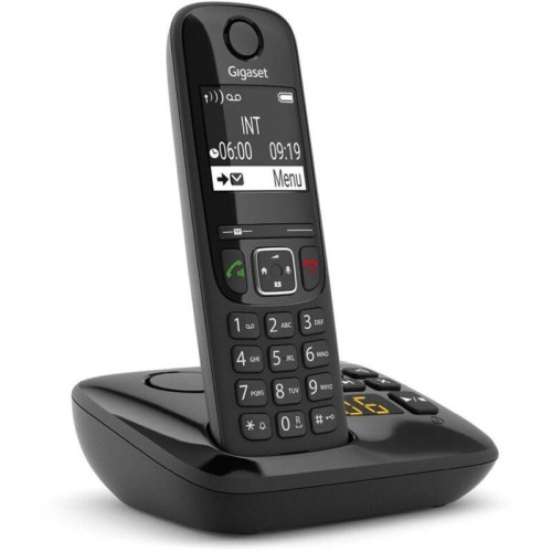 Р/Телефон Dect Gigaset AS690A черный автооветчик АОН