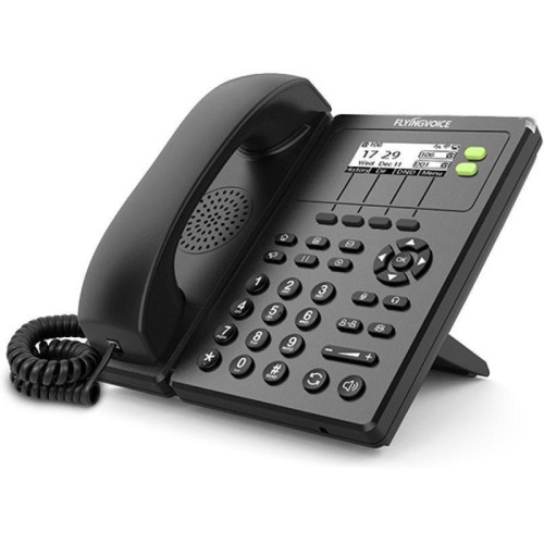 Телефон IP Flyingvoice FIP-10P черный (FIP10P)